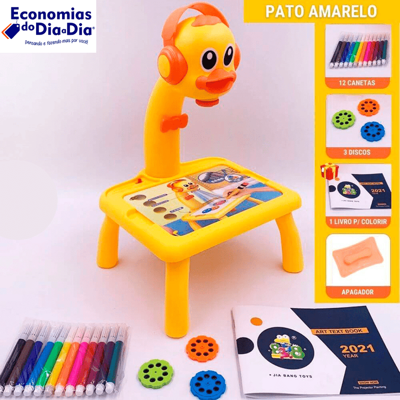 Table Kids Play™ - Mesa de Desenhos Interativos Infantil + Brinde Exclusivo