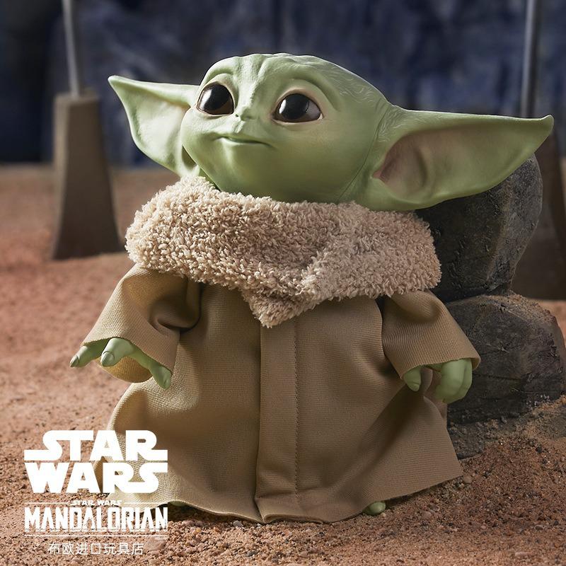 Pelúcia Realista - Baby Yoda / Star Wars - 28cm