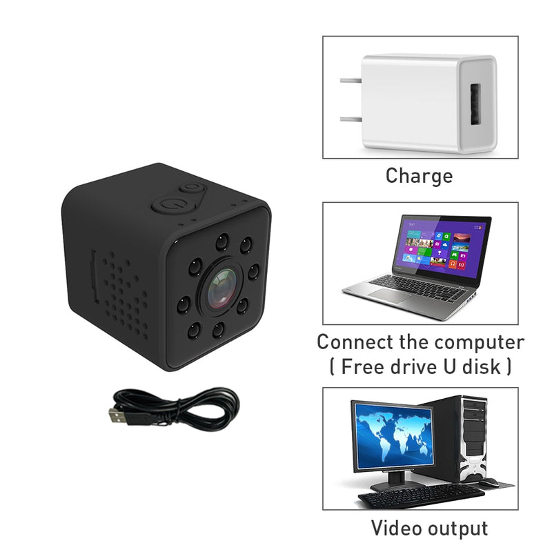 Micro Câmera SQ23 -  HD Wifi 1080p COD: PRD-5726