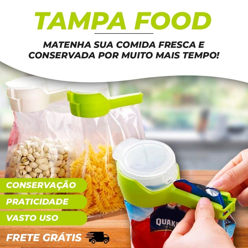 Tampa Food - Tampa para Vedar Alimentos